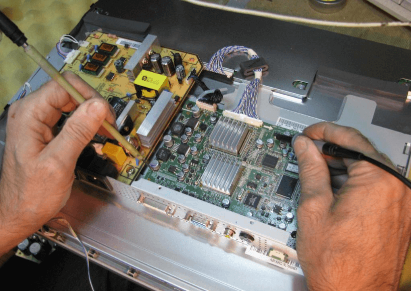 Ремонт антенного гнезда телевизора в день обращения