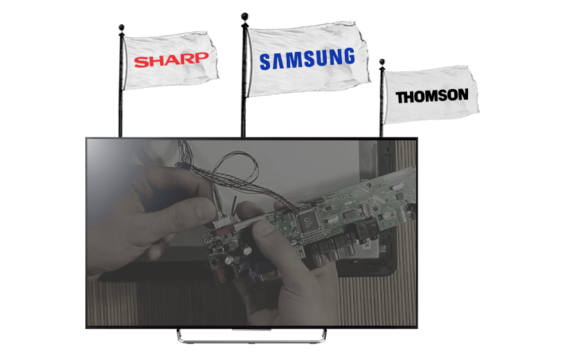 Ремонт шлейфа матрицы телевизоров всех брендов