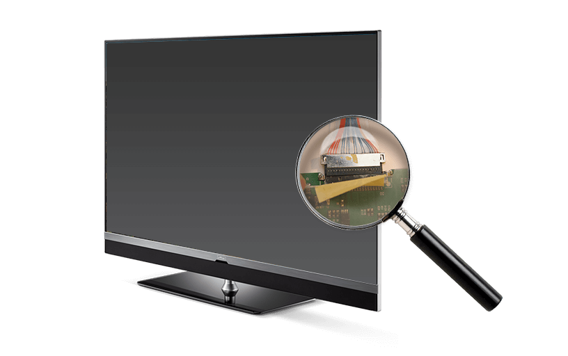 Диагностика шлейфа матрицы телевизора